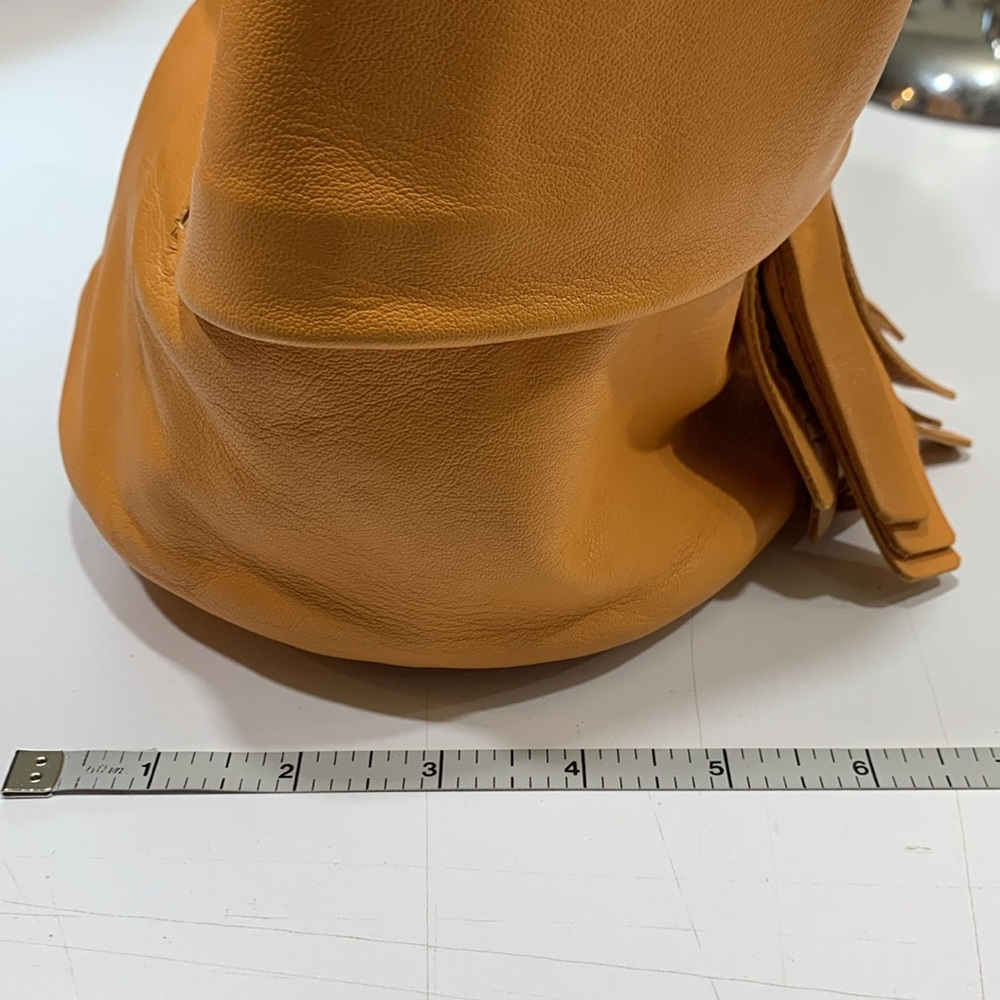 Andrea Mabiani orange tote purse - Picture 7 of 11